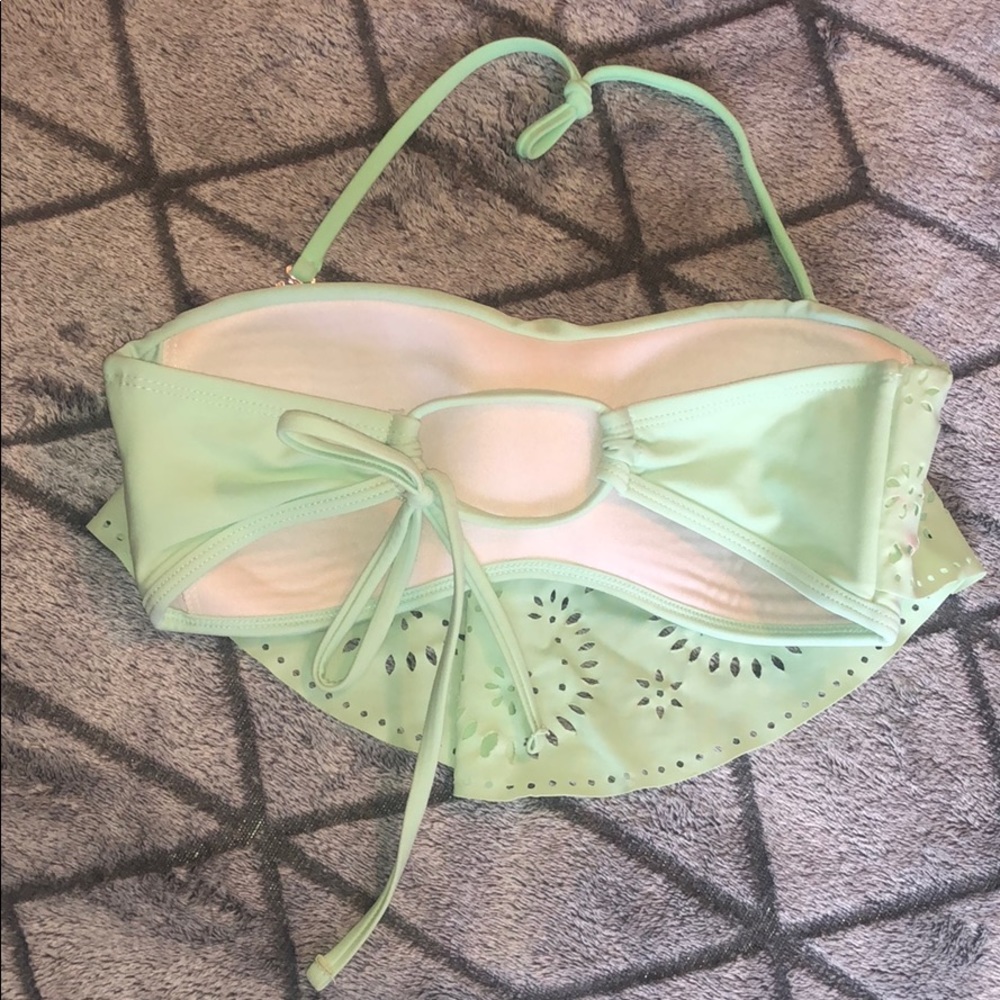 SWIM TOP. Strapless. - Picture 8 of 9